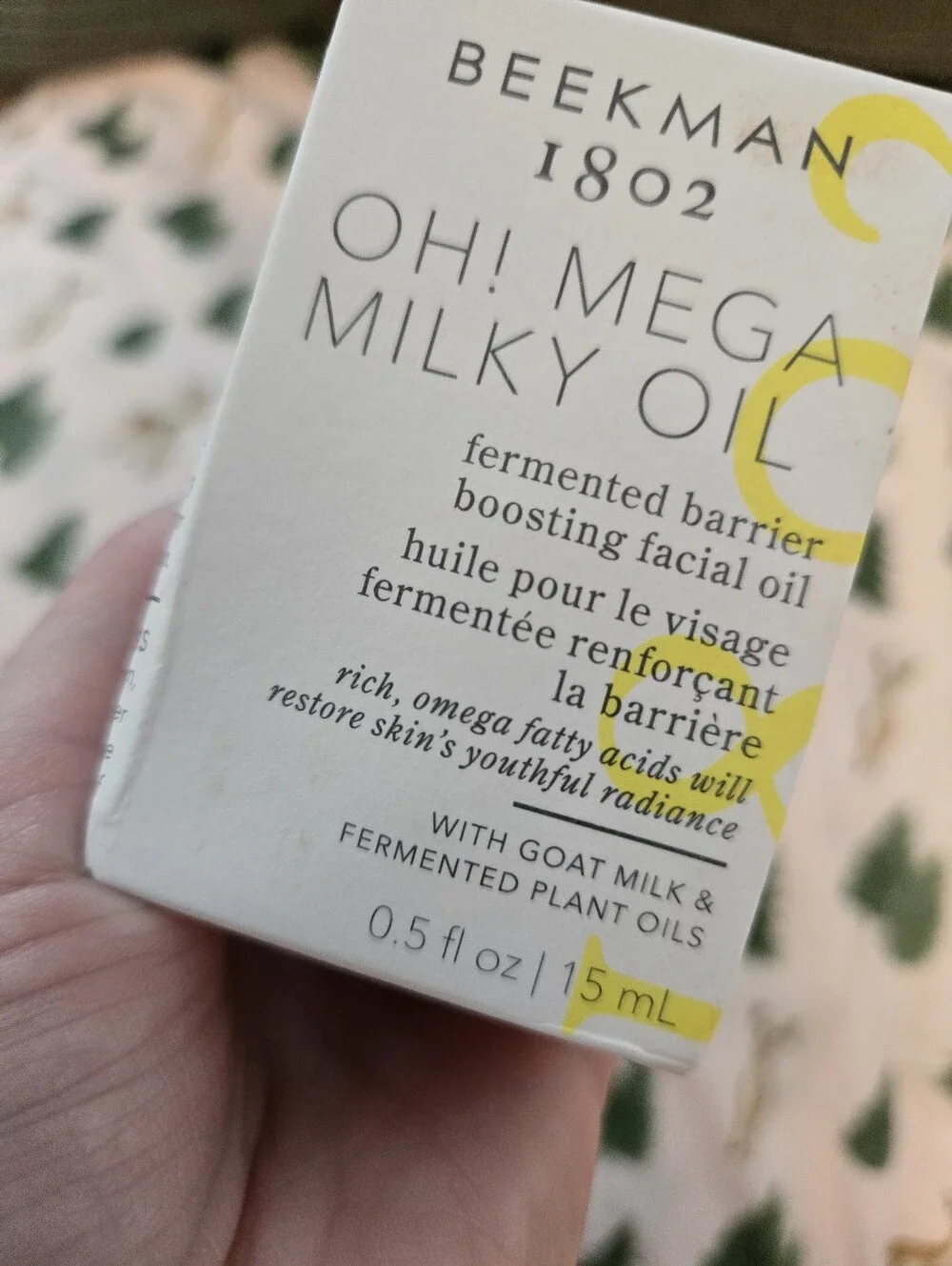 Beekman 1802 Oh Mega Milk Facial Oil - Hydrating Vitamin C & Niacinamide Serum